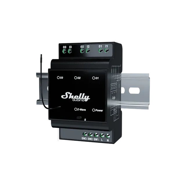 shelly-wave-pro-3-anz-z-wave-3-kanal-hutschienen-schalter-mit-trockenkontakten image 1