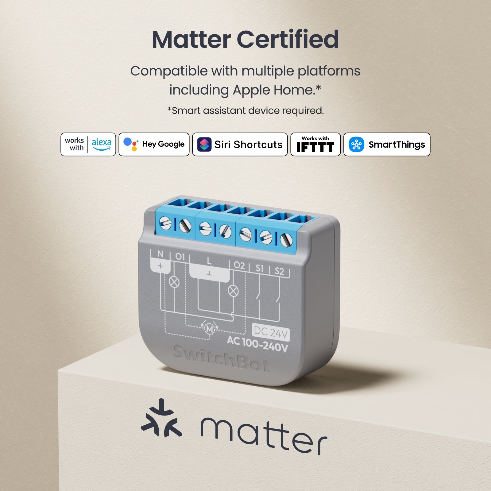switchbot-relay-switch-2pm-matter-smart-relais-mit-hub-und-bluetooth-repeater image 3