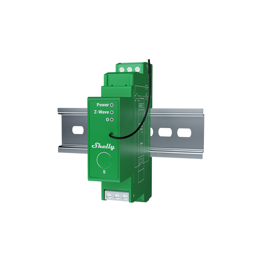 shelly-wave-pro-dimmer-z-wave-hutschienen-dimmer image 1