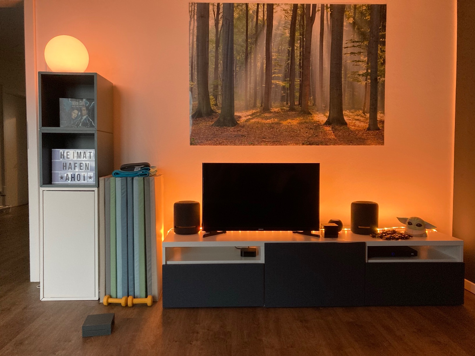 Endlich stimmungsvolles Licht im Wohnzimmer