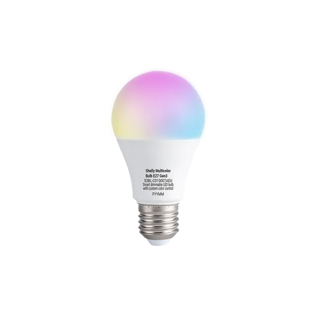 shelly-multicolor-bulb-e27-gen3-rgbw-wlan-led-lampe image 1