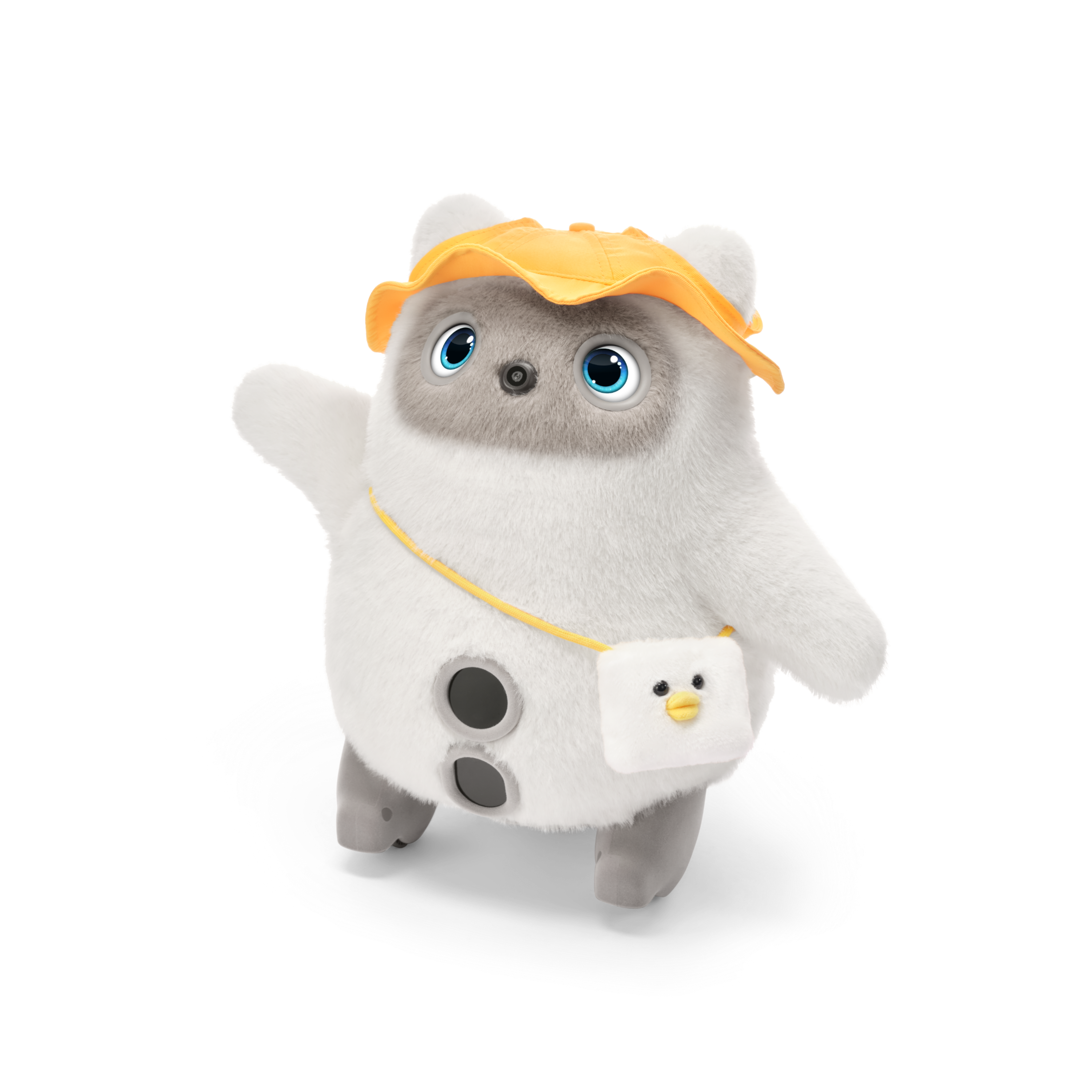 switchbot-kata-friends-outfit-gelbe-regenm-tze-umh-ngetasche image 3