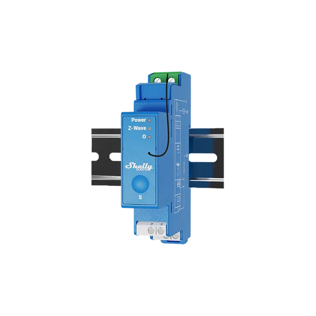 shelly-wave-pro-1-z-wave-smart-switch-1-kanal-f-r-din-schiene image 1