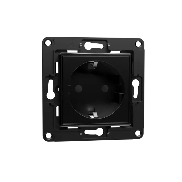 shelly-wall-socket-eu-wandsteckdose-schwarz image 1