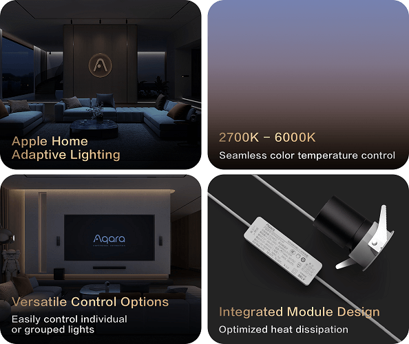 aqara-spotlight-t2-pro-strahler-vollspektrum-ra96-mit-adaptive-lighting image 2