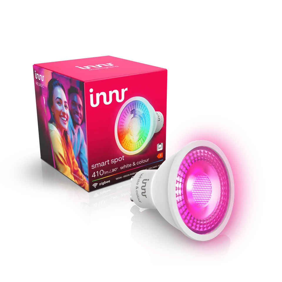 innr-smart-spot-lampe-wei-farbe-gu10-rgb-16-mio-farben image 1