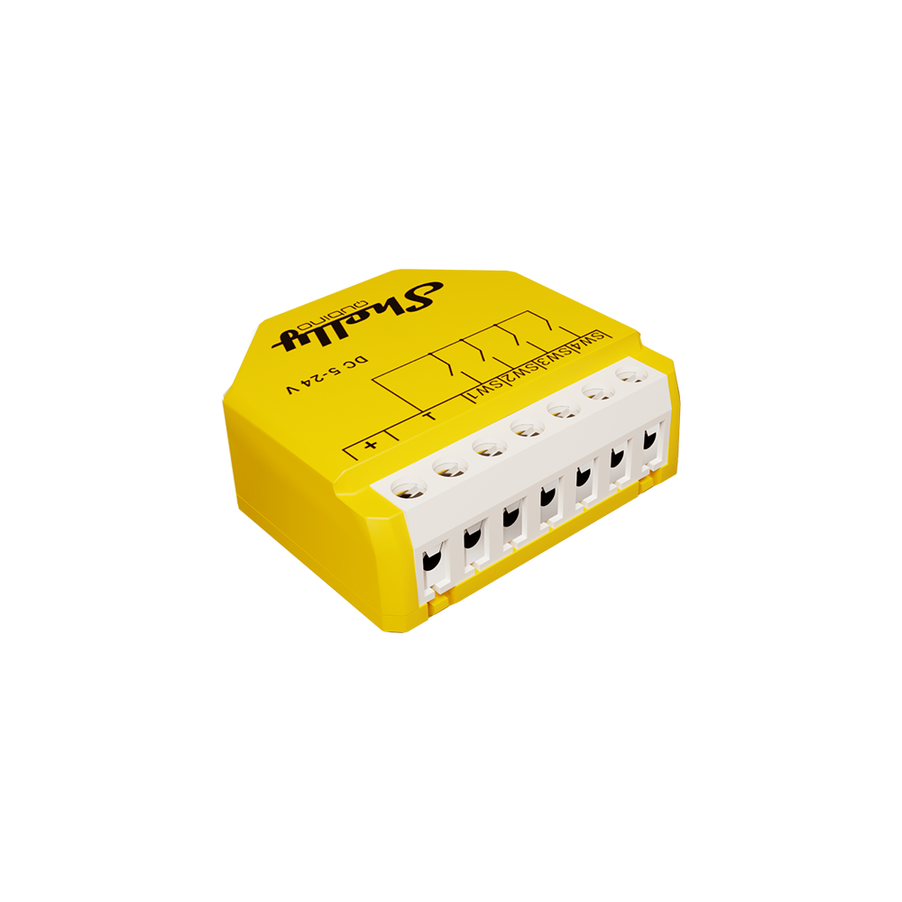 shelly-wave-i4-dc-anz-z-wave-4-fach-digitaleingangs-controller-szenen-aktivator image 1