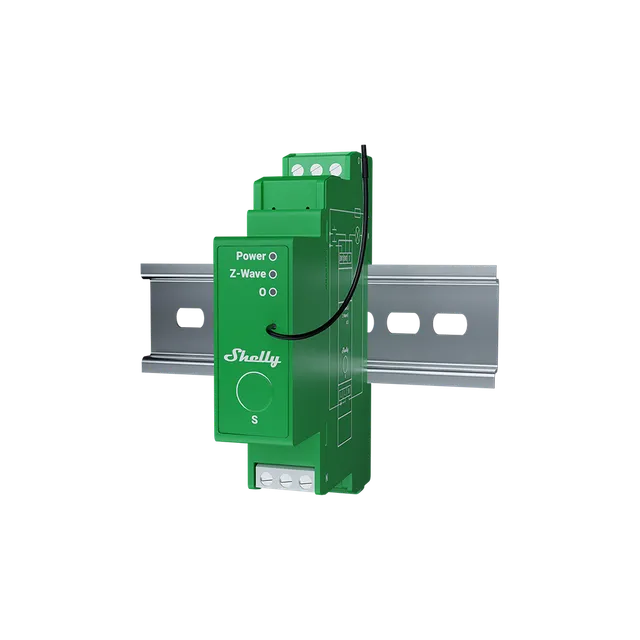 shelly-wave-pro-dimmer-1pm-1-kanal-hutschienen-dimmer-mit-leistungsmessung image 1