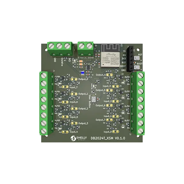 shelly-db2024t-xsm-development-board-f-r-shelly-x-sm-module image 1