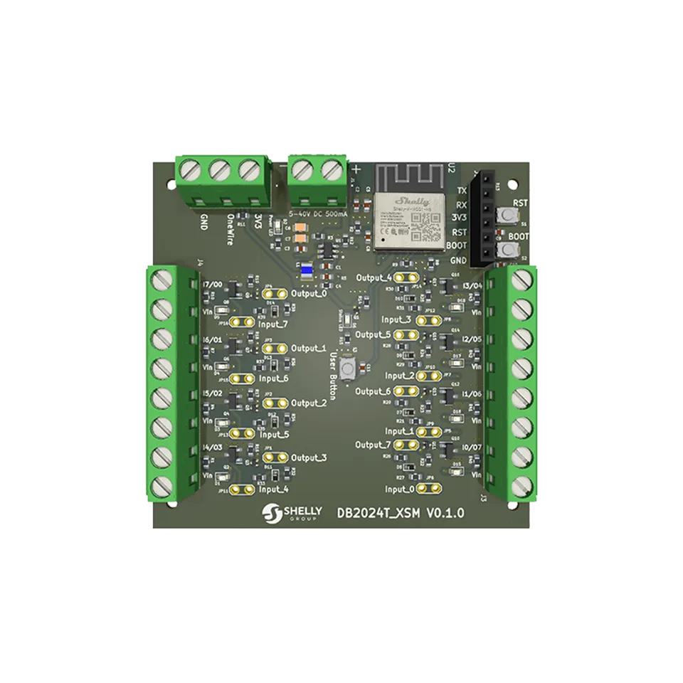 shelly-db2024t-xsm-development-board-f-r-shelly-x-sm-module image 1