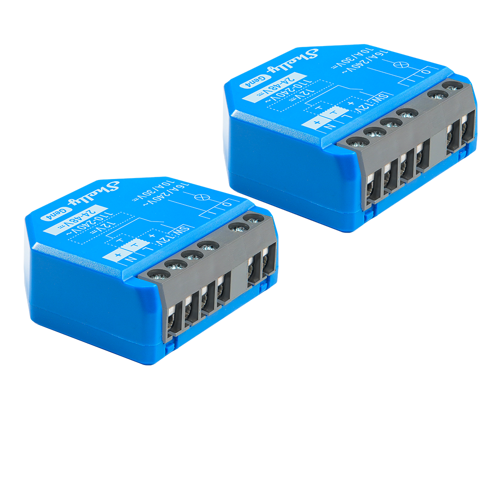 shelly-1-gen4-smart-relais-schalter-wlan-zigbee-matter-potentialfrei-2er-pack image 1