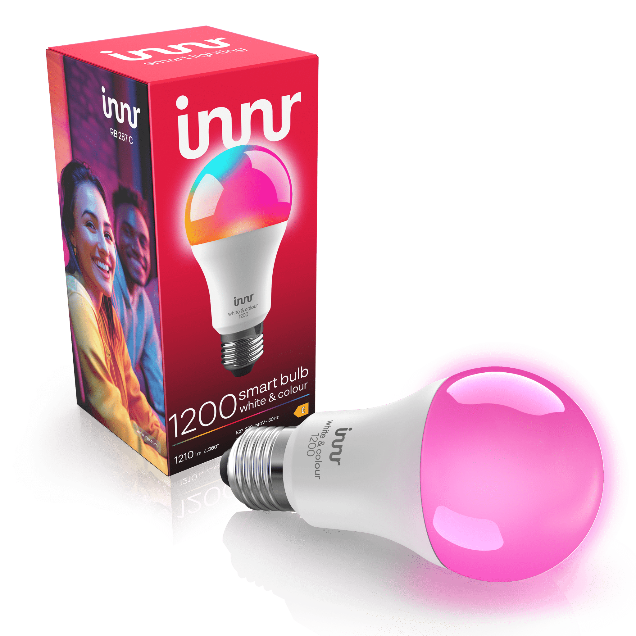 innr-smart-lampe-wei-farbe-e27-1200lm image 1