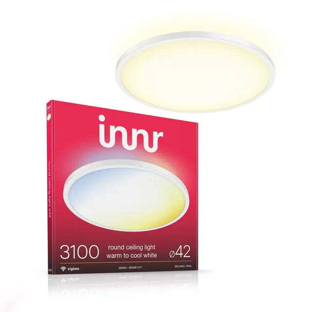 innr-deckenleuchte-42-cm-tunable-white-smarte-deckenlampe-3100-lm image 1