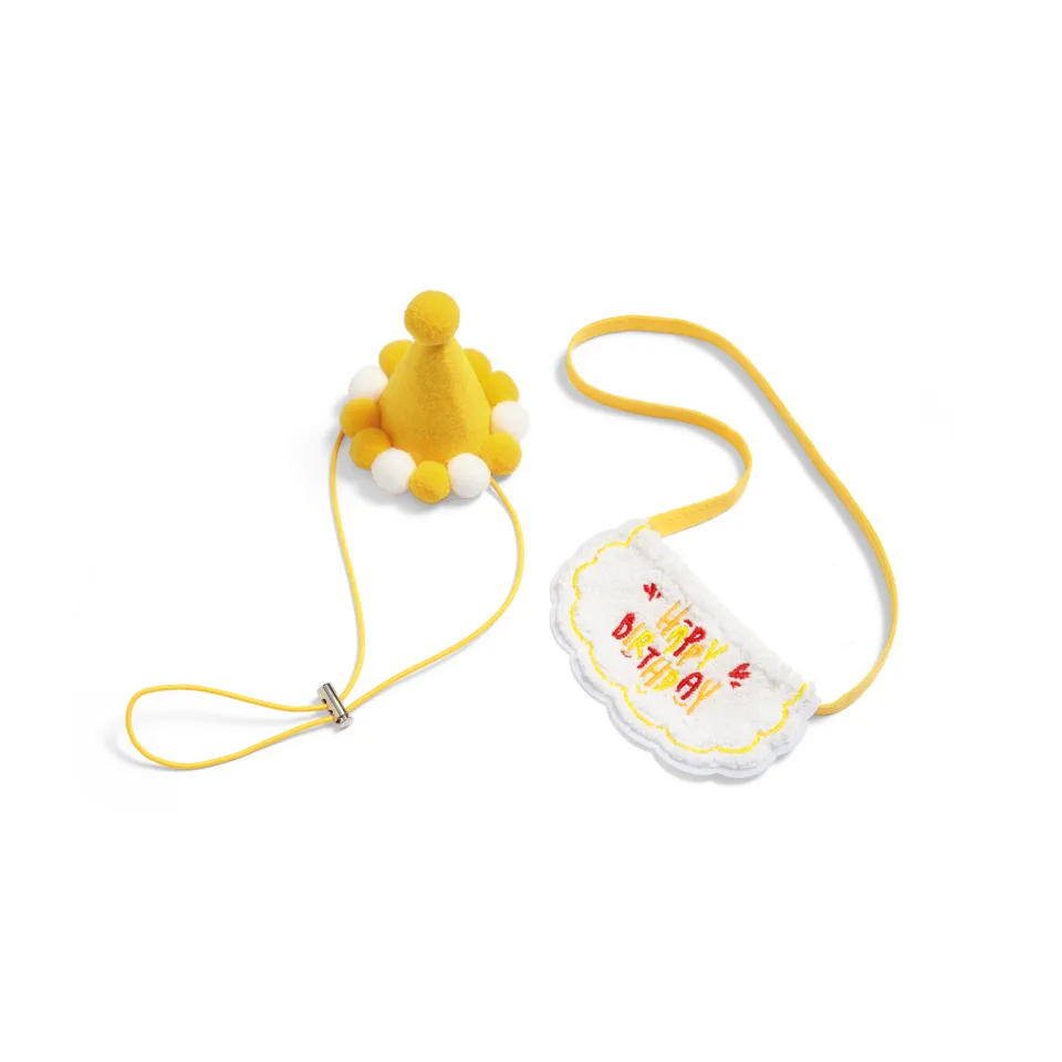 switchbot-kata-friends-outfits-birthday-accessories-set-yellow-puppen-zubeh-r-se image 1