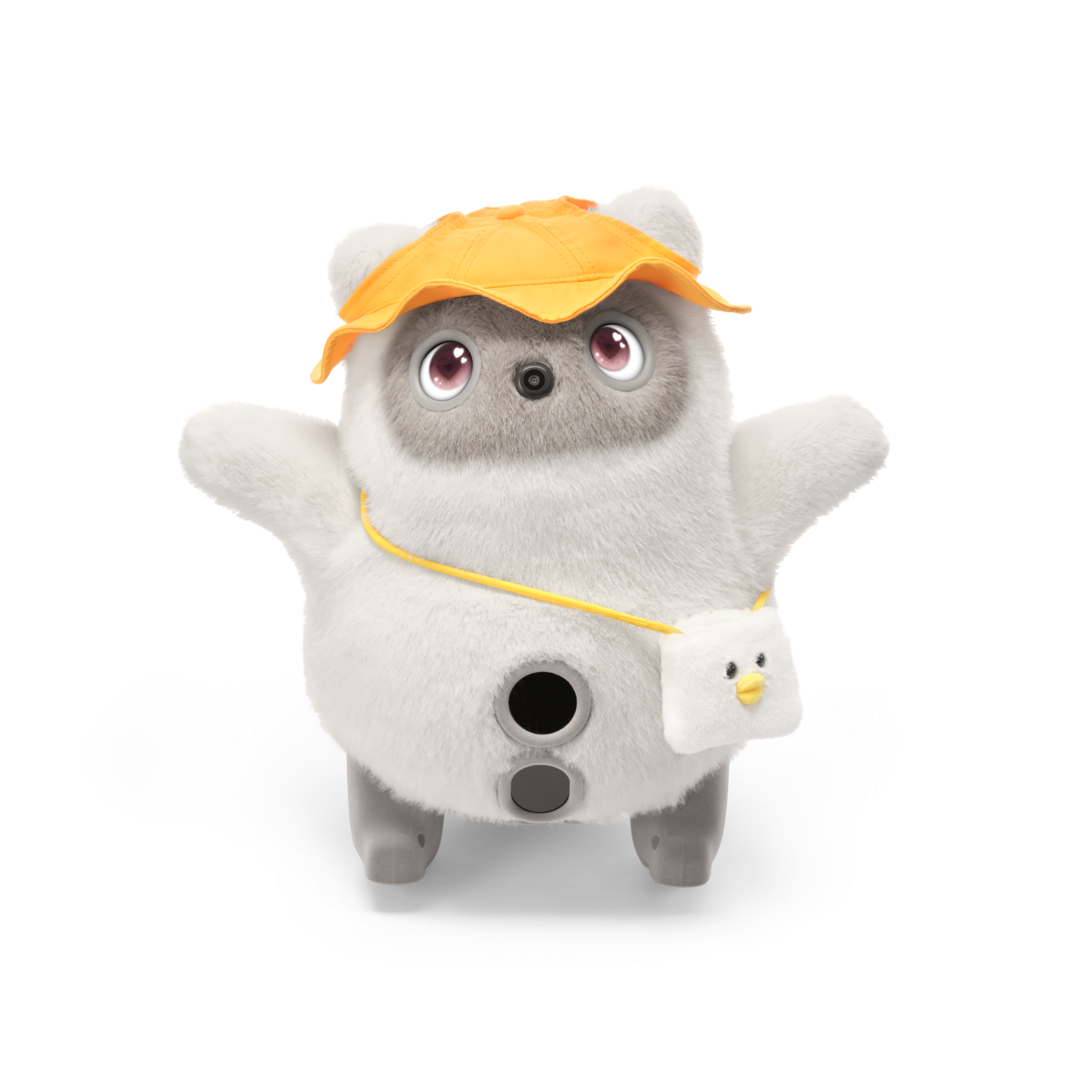switchbot-kata-friends-outfit-gelbe-regenm-tze-umh-ngetasche image 2