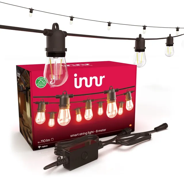 innr-smart-outdoor-lichterkette-8-m-mit-16-lampen image 1