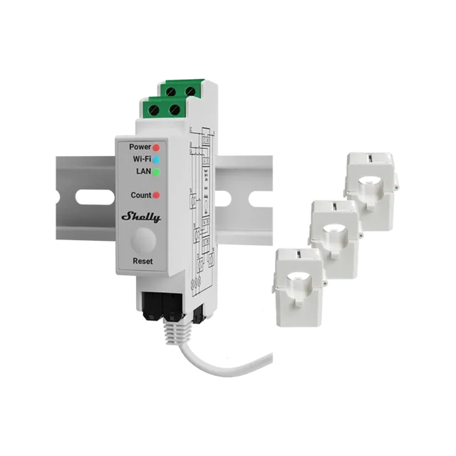 shelly-pro-3em-3-phasen-wlan-stromz-hler-f-r-din-schiene image 1