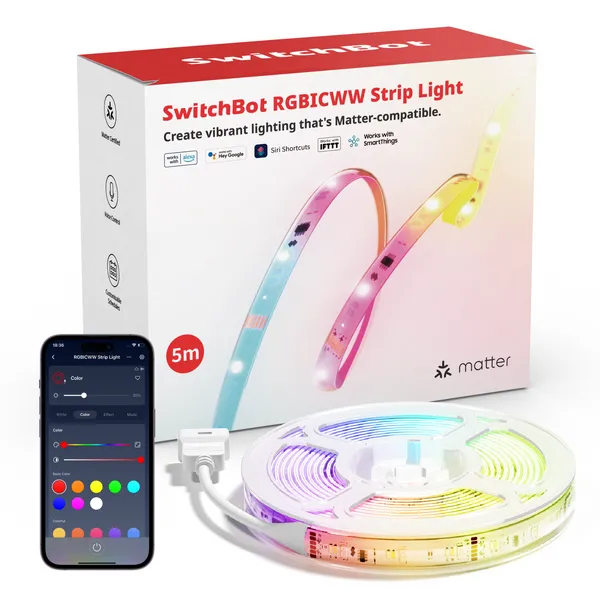 switchbot-rgbicww-led-lichtleiste-mit-musiksync image 1