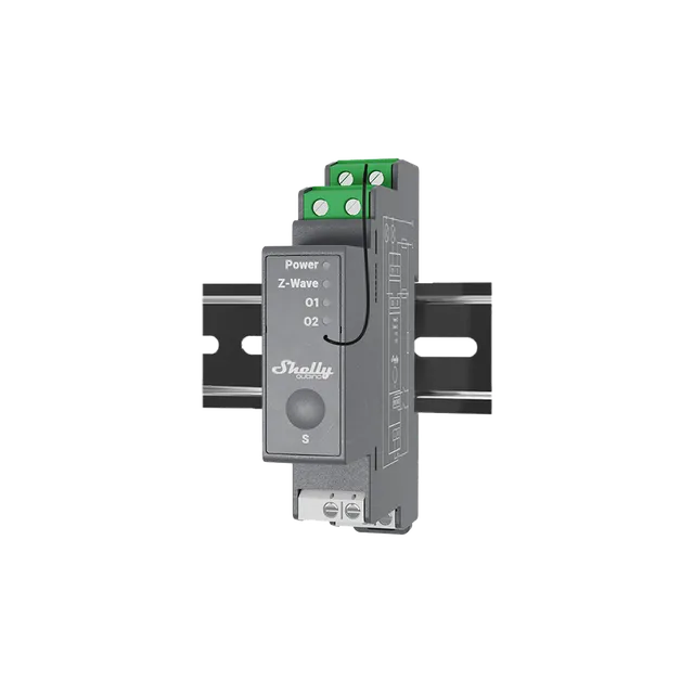 shelly-wave-pro-2-2-kanal-z-wave-din-schalter-mit-trockenkontakten image 1