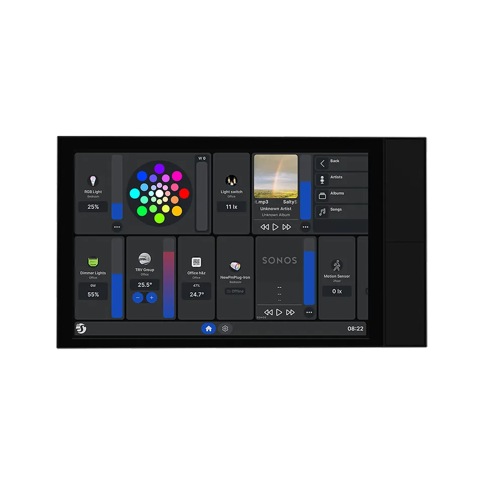 shelly-wall-display-xl-smart-home-touchpanel-schwarz image 1