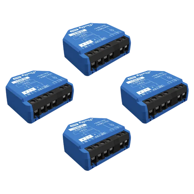 shelly-1-gen3-wlan-schaltaktor-unterputz-relais-4er-pack image 1