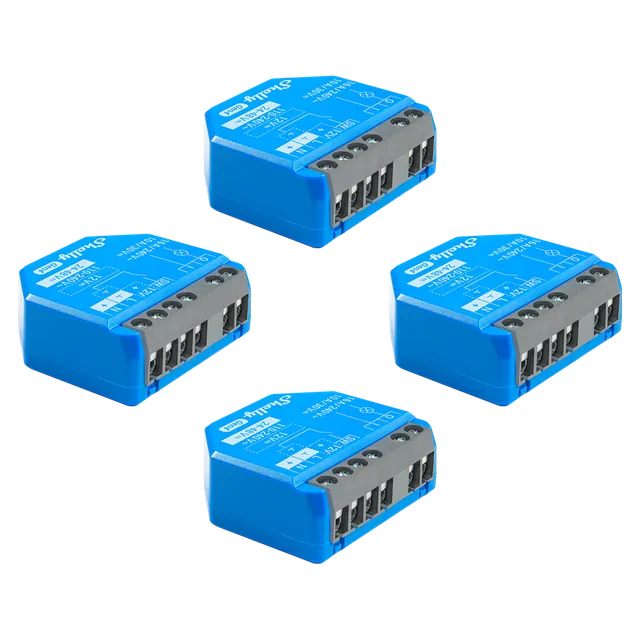 shelly-1-gen4-smart-relais-schalter-wlan-zigbee-matter-potentialfrei-4er-pack image 1