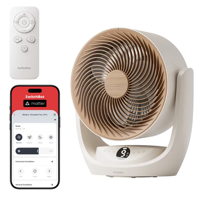 switchbot-battery-circulator-fan-2-pro-akku-ventilator image 1