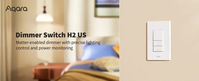 aqara-dimmer-switch-h2-us-dimmschalter-mit-matter image 1