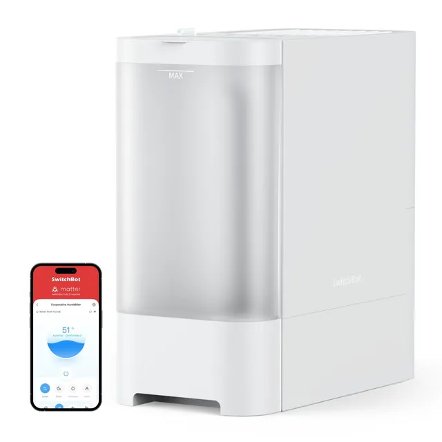 switchbot-evaporative-humidifier-verdunstungsluftbefeuchter-mit-750-ml-h-4-5-l-t image 1