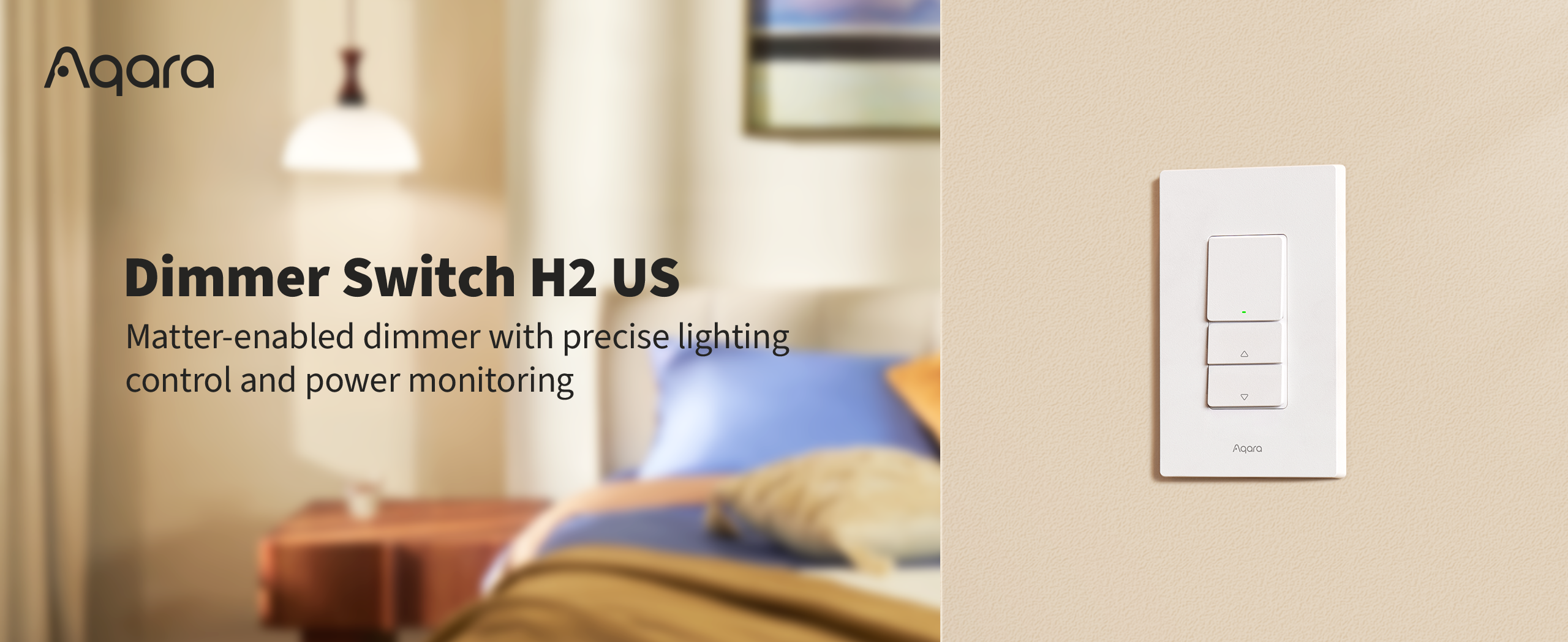 aqara-dimmer-switch-h2-us-matter-dimmschalter-mit-stromverbrauchsmessung image 1