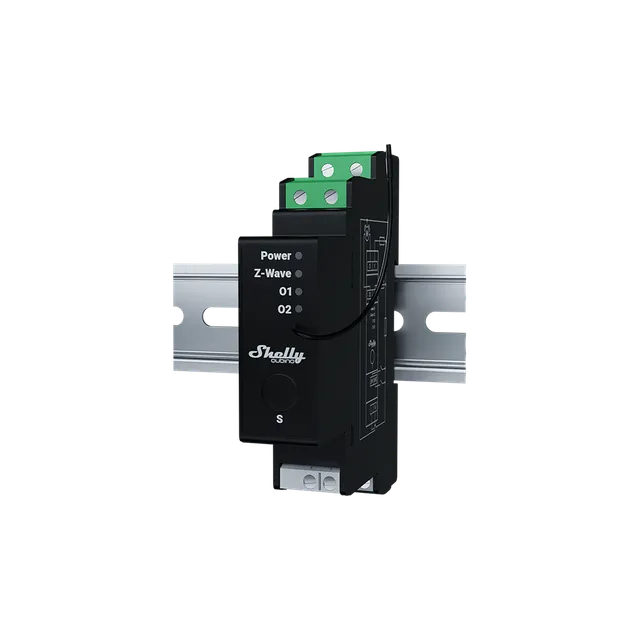 shelly-wave-pro-shutter-z-wave-jalousiesteuerung-f-r-hutschiene-mit-strommessung image 1
