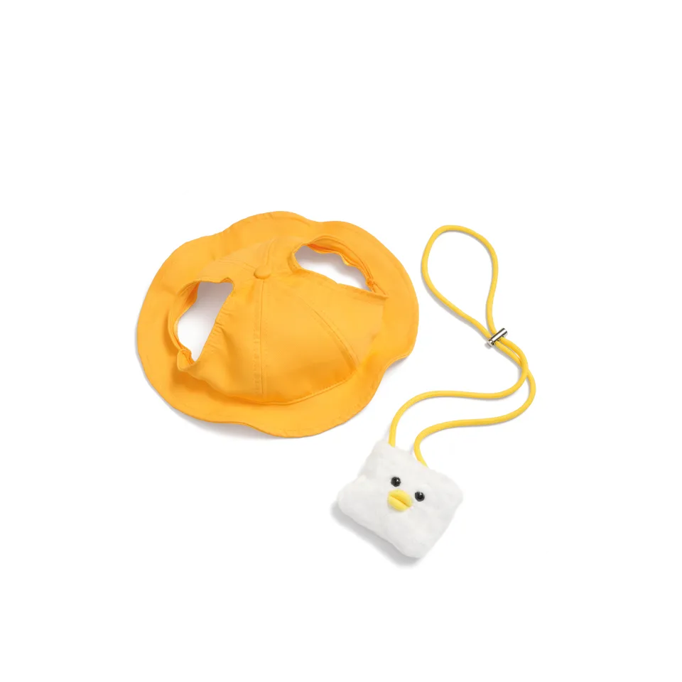 switchbot-kata-friends-outfit-gelbe-regenm-tze-umh-ngetasche image 1