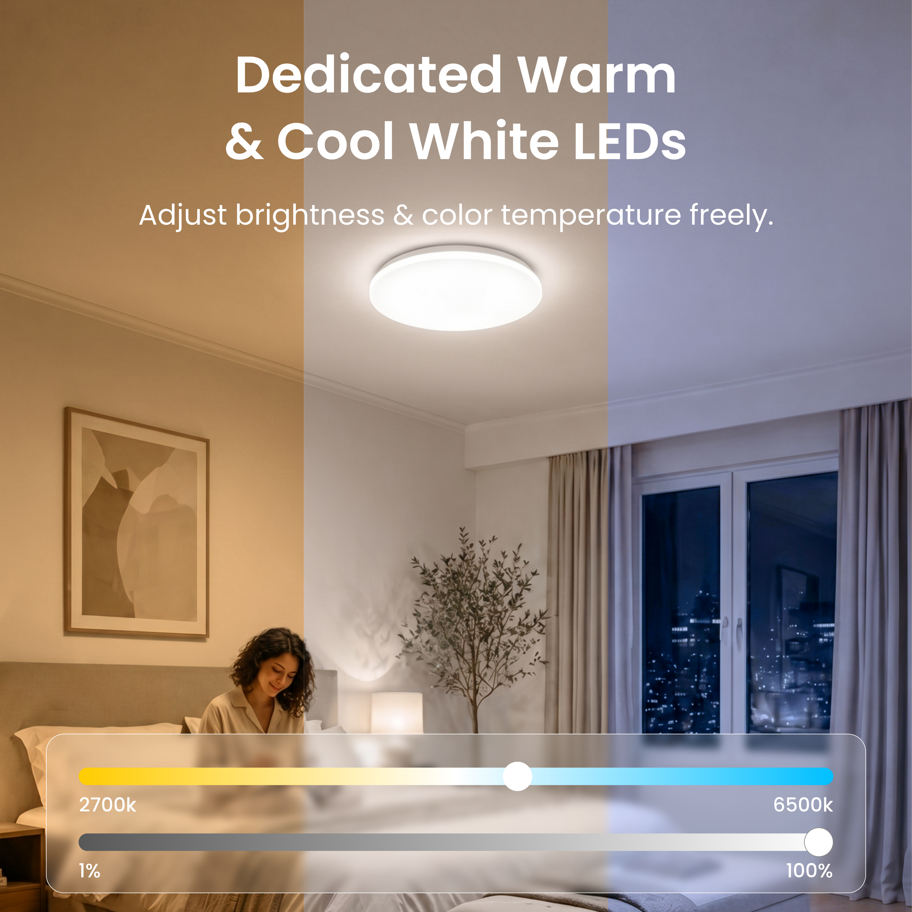 switchbot-rgbicww-deckenleuchte-15-zoll-smarte-deckenlampe-im-bundle image 6