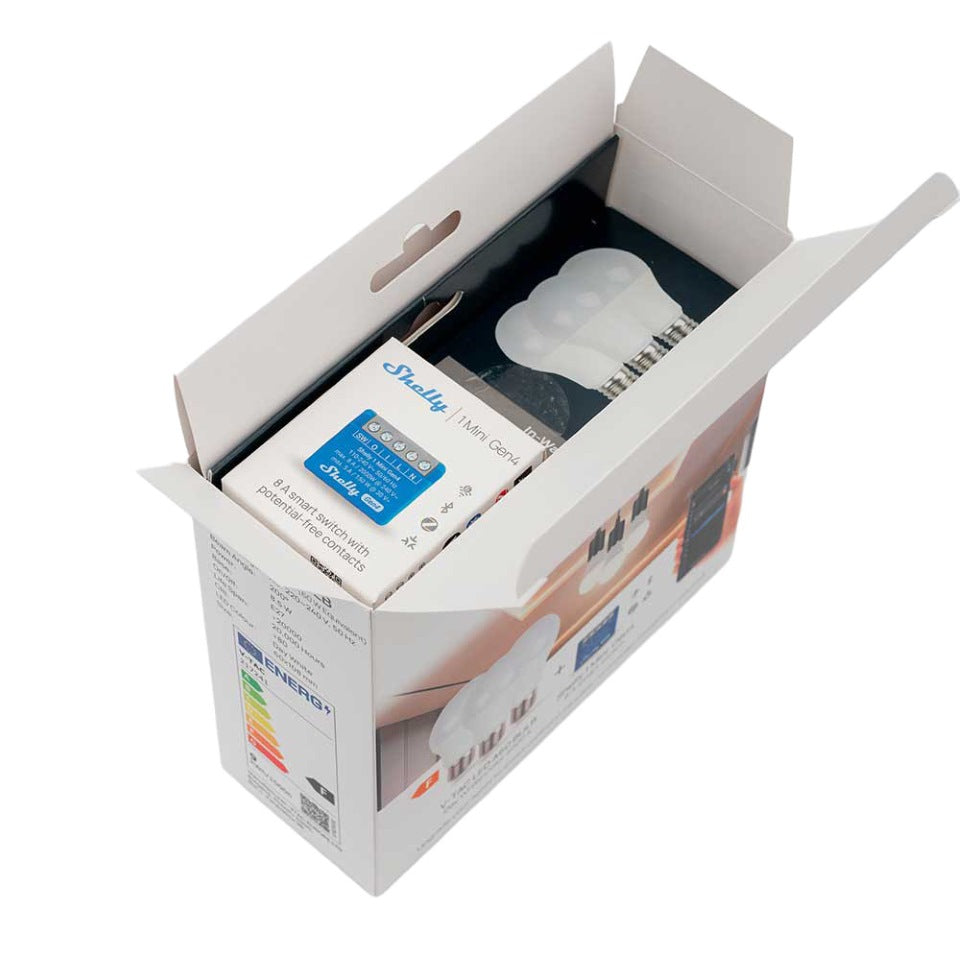 shelly-1-mini-gen4-3x-v-tac-led-4000k-set-wlan-relais-matter image 3