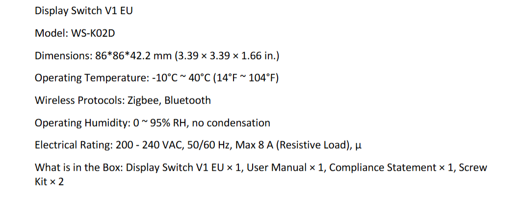 aqara-display-switch-v1-eu-wanddisplay-schalter-h-series image 1