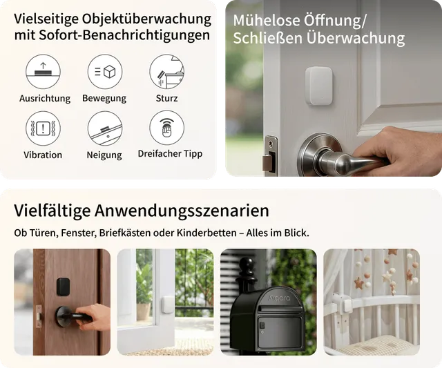 aqara-multifunktionssensor-p100-t-r-vibrations-und-neigungssensor image 1