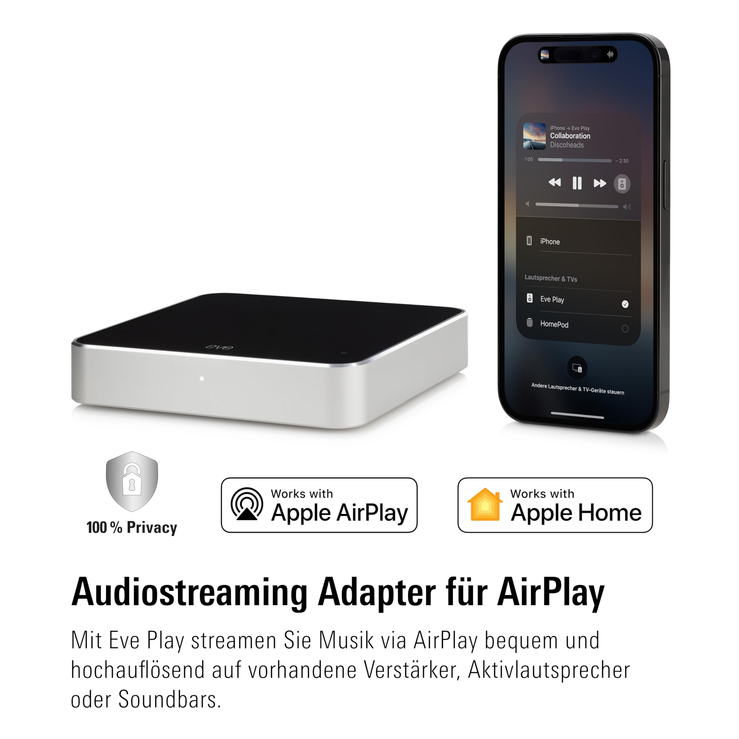 eve-play-apple-home-airplay-audiostreaming-adapter-mit-dac image 2