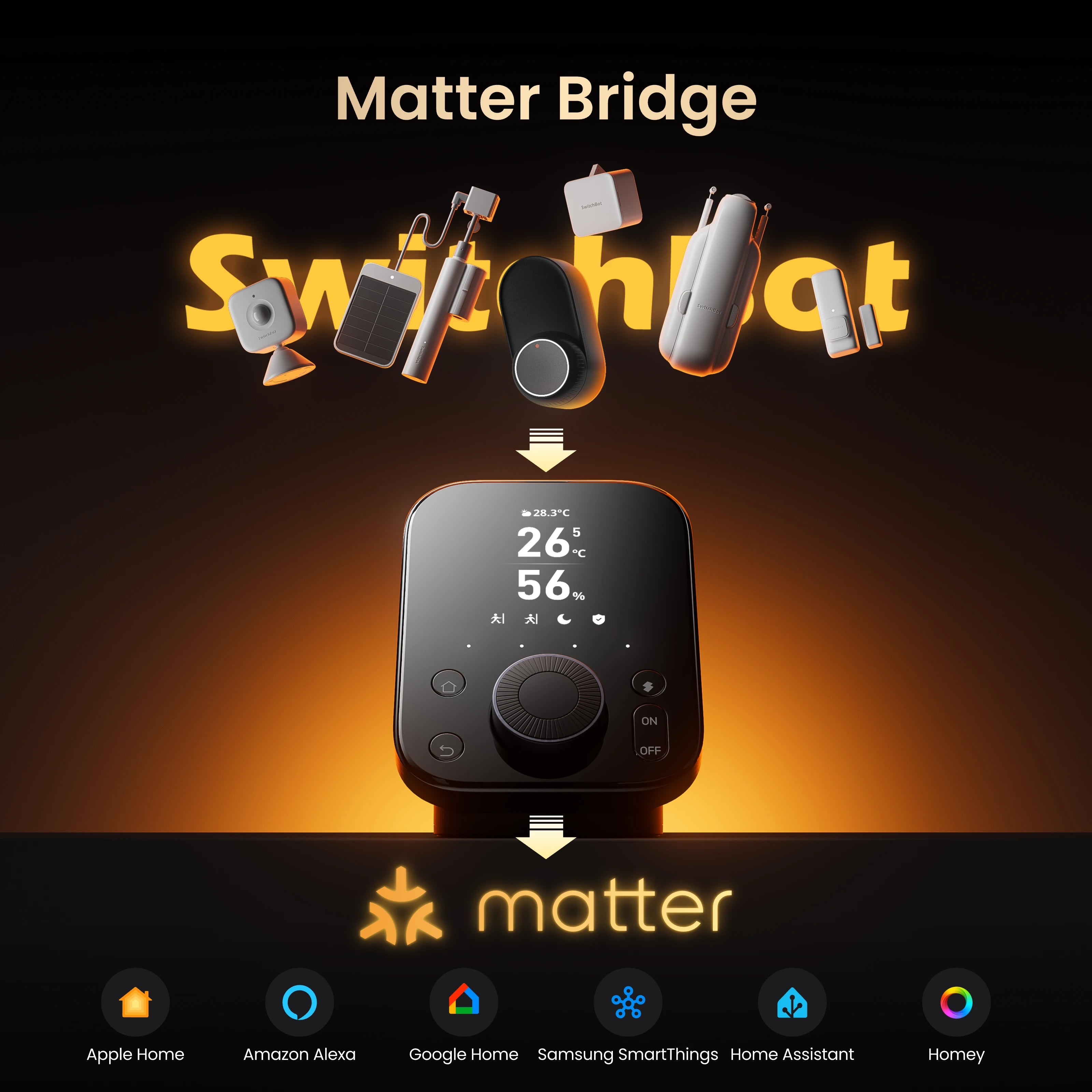 switchbot-hub-3-smart-home-hub-mit-matter-ir-steuerung-und-klima-sensor image 5