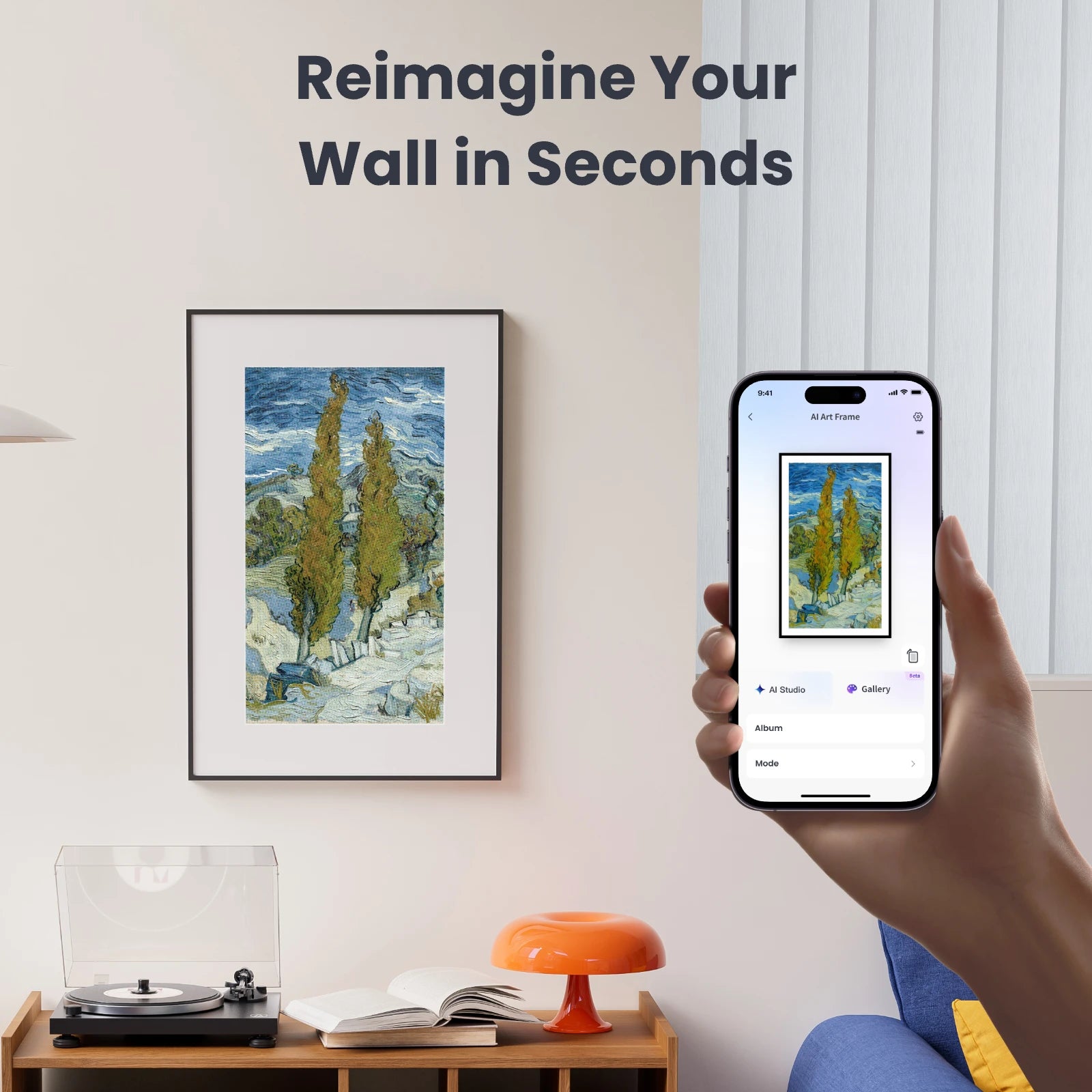 switchbot-ai-art-frame-digitaler-bilderrahmen-mit-e-ink-spectra-6 image 2