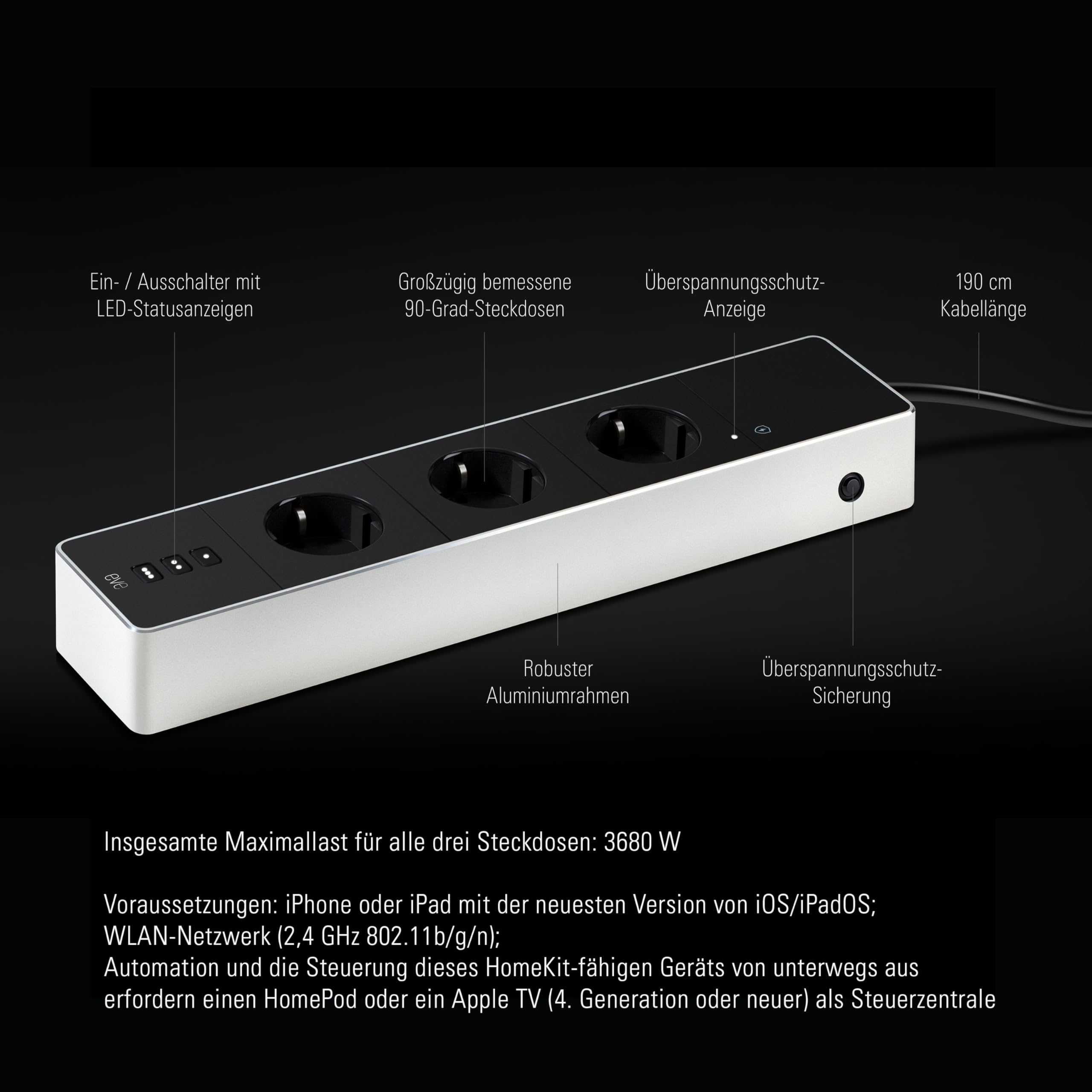 eve-energy-strip-smarte-dreifach-steckdosenleiste-mit-verbrauchsmessung-und-appl image 3