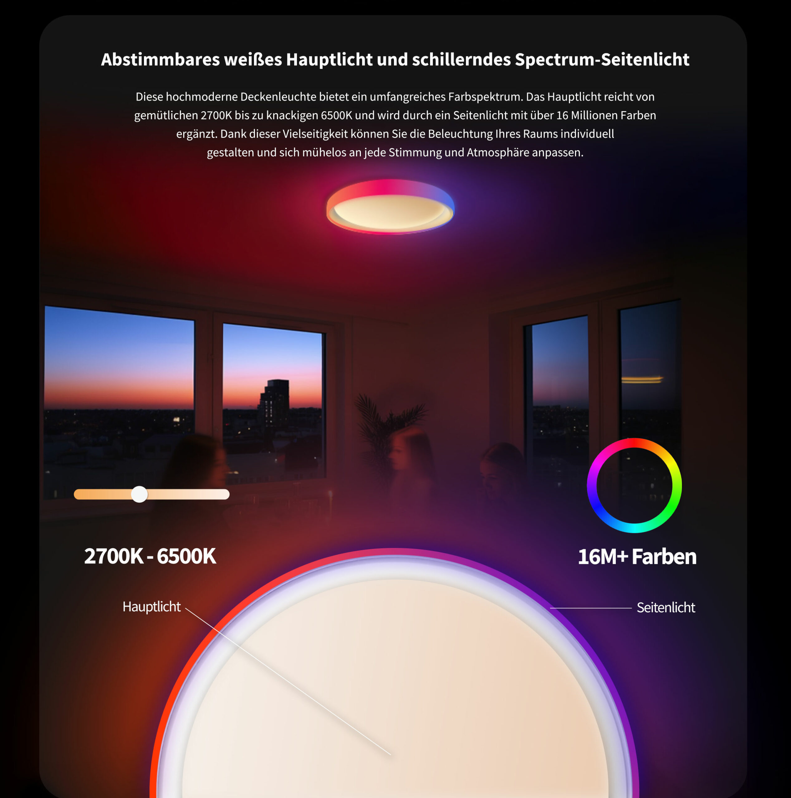 aqara-deckenleuchte-t1m-smarte-led-deckenleuchte image 3