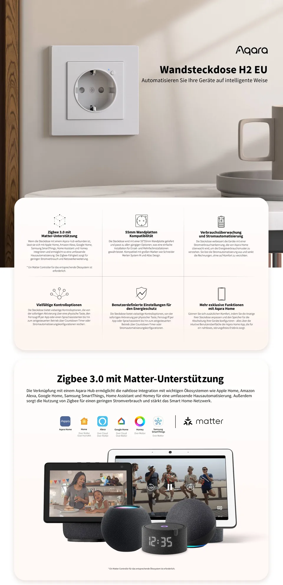 aqara-wandsteckdose-h2-eu-smarte-steckdose image 1