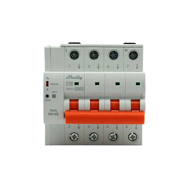 shelly-pro-4cb-c10-smarter-leitungsschutzschalter-4-polig image 1