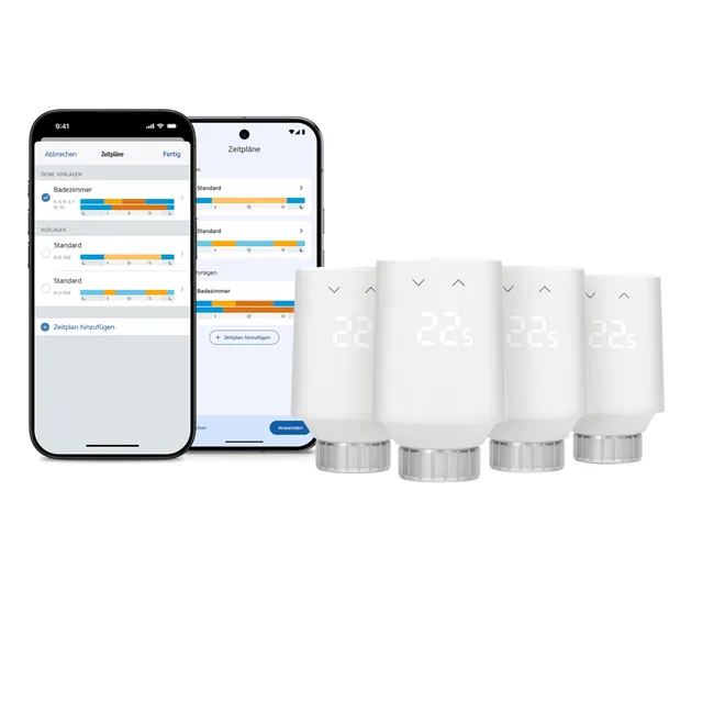 eve-thermo-matter-5-gen-4er-pack-smartes-heizk-rperthermostat-mit-app-und-sprach image 1