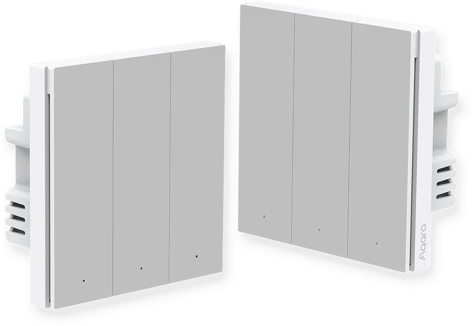 aqara-smart-wall-switch-h1-triple-rocker-ohne-neutralleiter-3-fach-wandschalter image 1