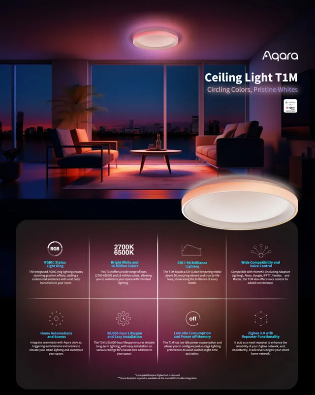 aqara-ceiling-light-t1m-smarte-deckenleuchte-2 image 1