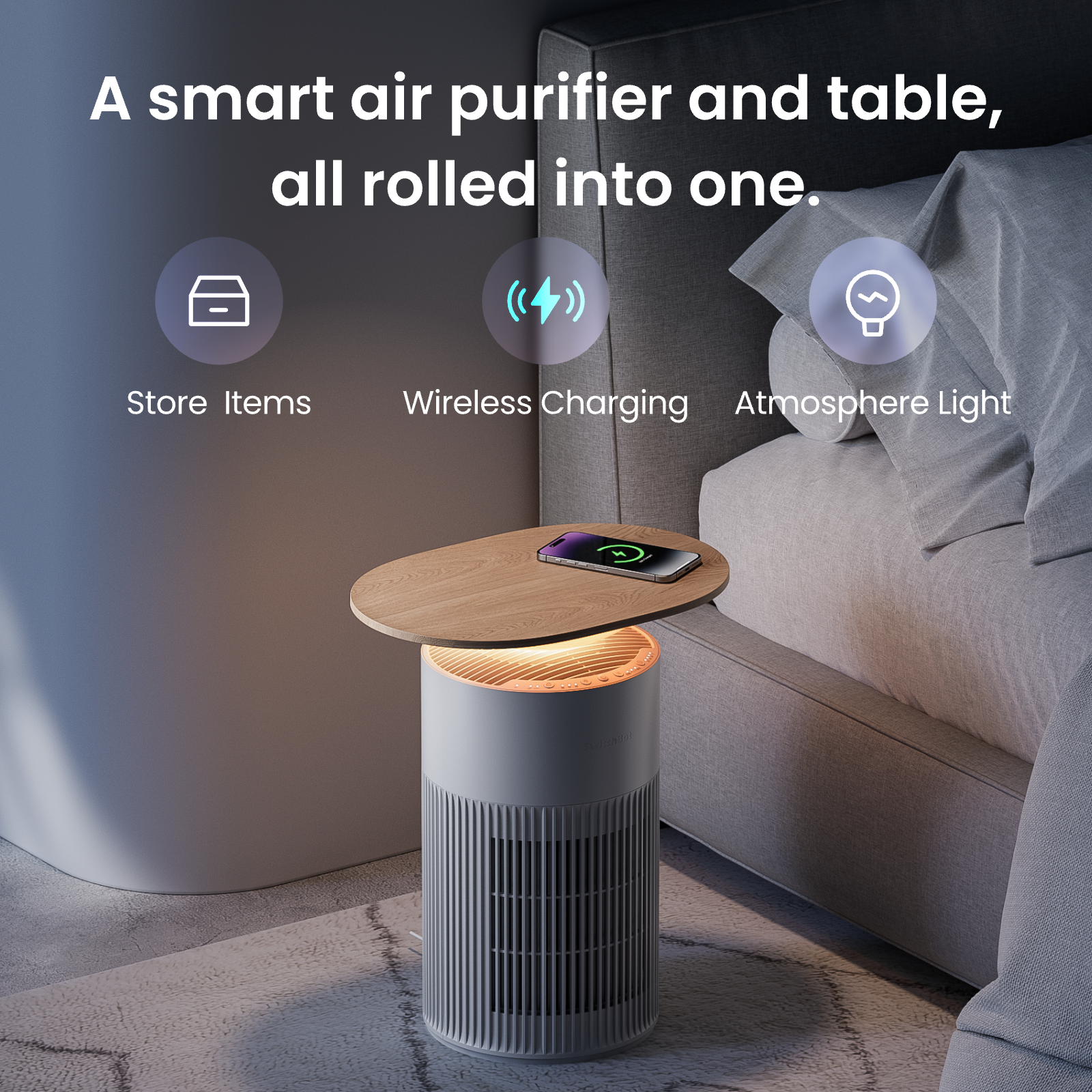 switchbot-luftreiniger-tisch-mit-hepa-filter-99-97-und-wireless-charging image 3