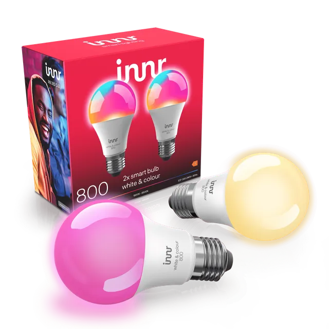 innr-smart-bulb-colour-e27-800lm-2er-pack image 1