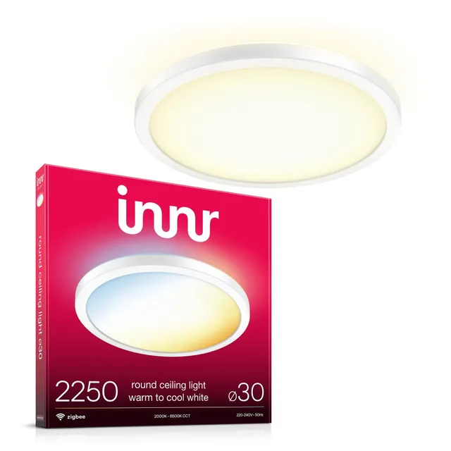 innr-deckenleuchte-30-cm-tunable-white-smarte-deckenlampe-2250-lm image 1