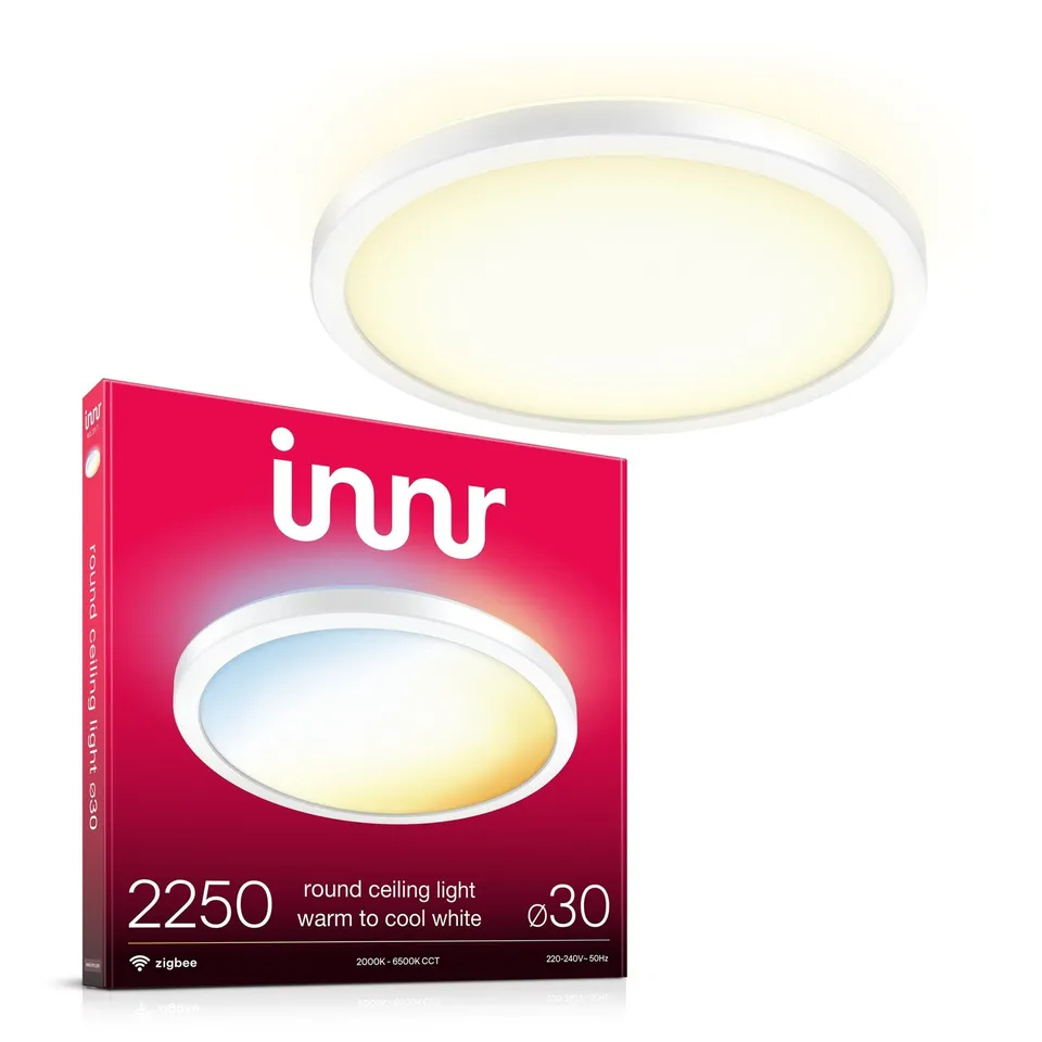 innr-deckenleuchte-30-cm-tunable-white-smarte-deckenlampe-2250-lm image 1